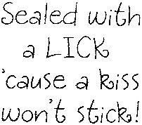 Kiss Won't Stick